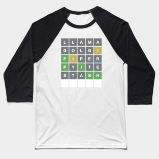 Phish Wordle Baseball T-Shirt